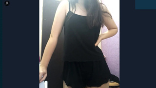 kazakh college girl shows on cam