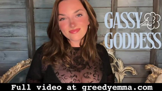 Gassy Goddess - Fart Ass Worship Humiliation Degradation Toilet Fetish
