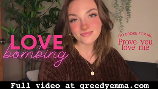 Love Bombing Go Broke For Me - Toxic Manipulation Goddess Worship