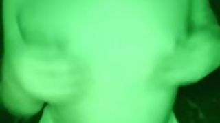 Transgirl dancing naked