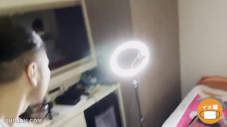 A Masochistic Model Gets A Reward After Work With 3P Bukkake Sex IMEDAMAF C2