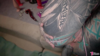 Z-Filmz - Anuskatzz And Lily Lu Deethroats In Glasses