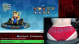 Sweet Cheeks Plays Crash Team Racing (Part 1)