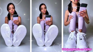 FEMDOM & FINDOM Fantasy: Paypig & Sneaker Fetish - Goon Paypig Feet Soles Petite Teen Domme Cute