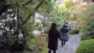 Traveling to Japan with a student who looks like Emma Watson and having raw sex with her tired body.