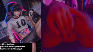 Tattooed Boyfriend finger fucks you to orgasm // NSFW Audio and ASMR // Dirty Talking Verbal Boy