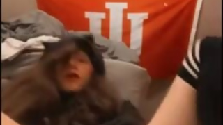 goth crossdressing femboy lets her ass get destroyed until sissygasm (voiced)