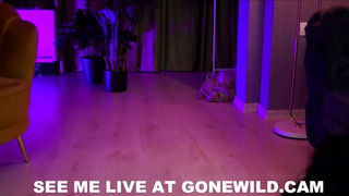 Sexy Latina Toy Play Webcam