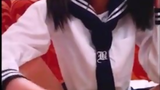 Edging Handjob by a Japanese school girl ,Verbal humiliation,POV, Part 3