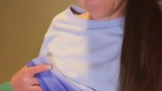 Surprising JOI from your Step-Sis while Facetiming!!