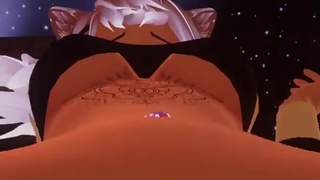 Sneaky Public Rooftop Sex With A Catgirl (POV)