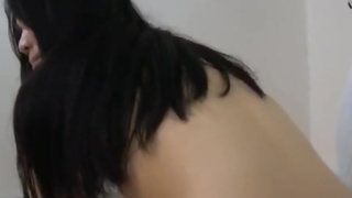 Legendary wrestling champion has sex with bunny girl costume in shower room. Champagne in pussy.