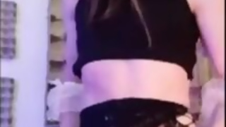 Long video of teasing, bitchin' and sperm release