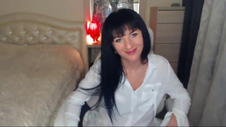 2018-12-15 M'Lady Jessy White Shirt & Lingerie Strip'n Tease