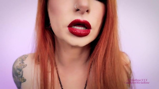 Deep Red Lips JOI Free Preview