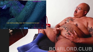 Fat BOARLORD Breeds T-Rex In Porn Game Mutant Alley: Do The Dinosaur