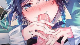 Broke bard finds a way to pay for his drink [Venti Hentai JOI] [Vanilla]