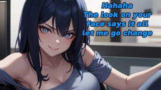 Your Coworker Shows You Her Dominate Side