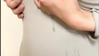 [#short]Japanese mom milking a cow in the park