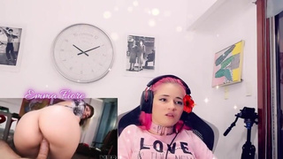 Teen Reacting to the best latino porn (MyBadReputation) - Emma Fiore