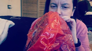 Wonderful fetish play video with colorful balloons do you want to have an orgasm with me?