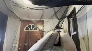 Playing with Balloons in Bed Fort