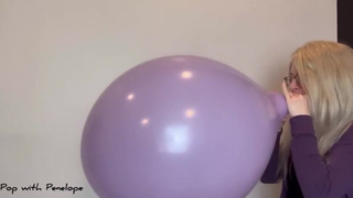 Blow to Pop! A 17’’ Tuftex and 18’’ Sempertex!