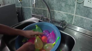 Balloon fetish an exciting pleasure