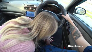 Crazy PUBLIC Blowjob with CUM IN MOUTH!