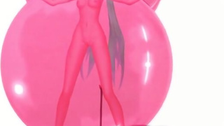 Imbapovi - Latex Suit Balloon Inflation