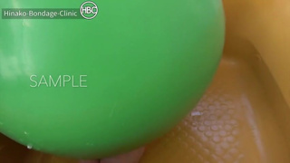 Big Green Balloon Lotion Play