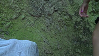 shy but slut squirting outdoors by Vic