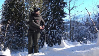 Teen Public Flash in Snowboard In Mountain - Flash A La Neige VicAlouqua