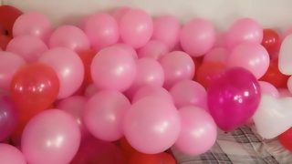 Paradise Balloons Teasing Mass Pop Date Preview Full Video On Manyvids