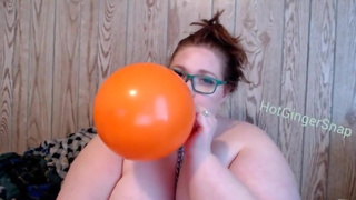Orange Balloon Fun