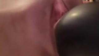 Extreme pussy stretching and cumming hard