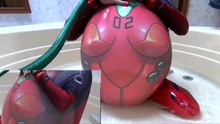 WWM - Asuka Zentai D-Style Inflation