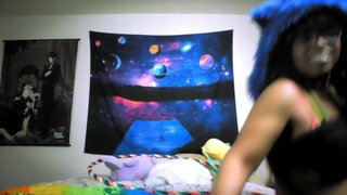 ~Cheshire Succubus in Wonderland~ Rave Party~Nipple piercing tease~