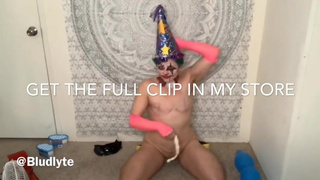 Trans Male Clown Balloon Fetish TEASER