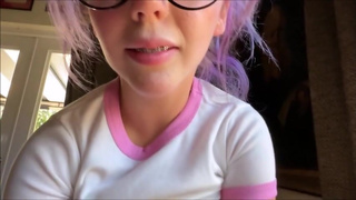 Goth Big Step Sister vs Horny Little Perv - Charli O - Family Therapy - Alex Adams