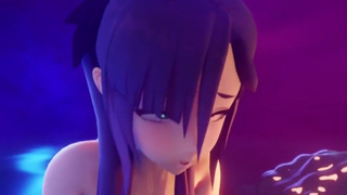 Mona performed the rite of summoning and got fucked with the endings inside | Genshin lmpact