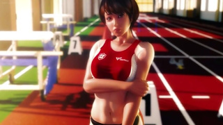 3D Hentai Animation - I Pass a Baton to Rena Senpai