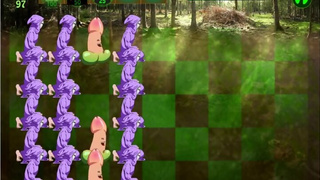 pornospil [Plants vs Nymphos] Cheerleaders Blowjob [Gameplay]