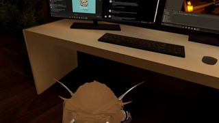 POV: VTUBER PLEASURES YOU AT YOUR DESK!!!