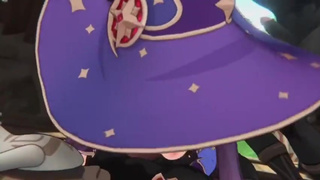 First double penetration for Mona Genshin Impact Hentai