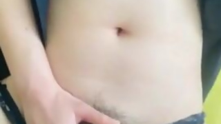 Perverted country woman who cums while standing [amateur]