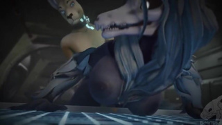 SCP MAL0 GETS RAILED AND GLAZED IN MASSIVE AMOUNTS OF CUM ANIMATED SHORT MOVIE AND ALSO SYNTH FURRY