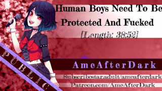 This Arachne Girl Needs A Human Boy to Protect & Fuck Silly Erotic Audio