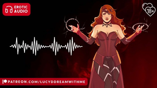 The Scarlet Witch Makes You Her Submissive Toy | Audio Roleplay for Men | Fdom | Bondage | Cum In Me