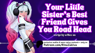 Horny Cute Slut GLUCKS, GAGS AND SWALLOWS YOUR CUM ???? ASMR Roleplay ???? Blowjob ASMR ???? Throatfuck RP